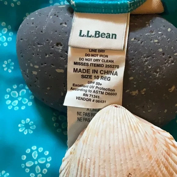 LLBean Women’s Tankini size 10 regular - barely worn - Picture 3 of 3